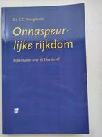 Onnaspeurlijke rijkdom - Vreugdenhil, Ophalen of Verzenden, Gelezen, Ds. C.G. Vreugdenhil, Christendom | Protestants