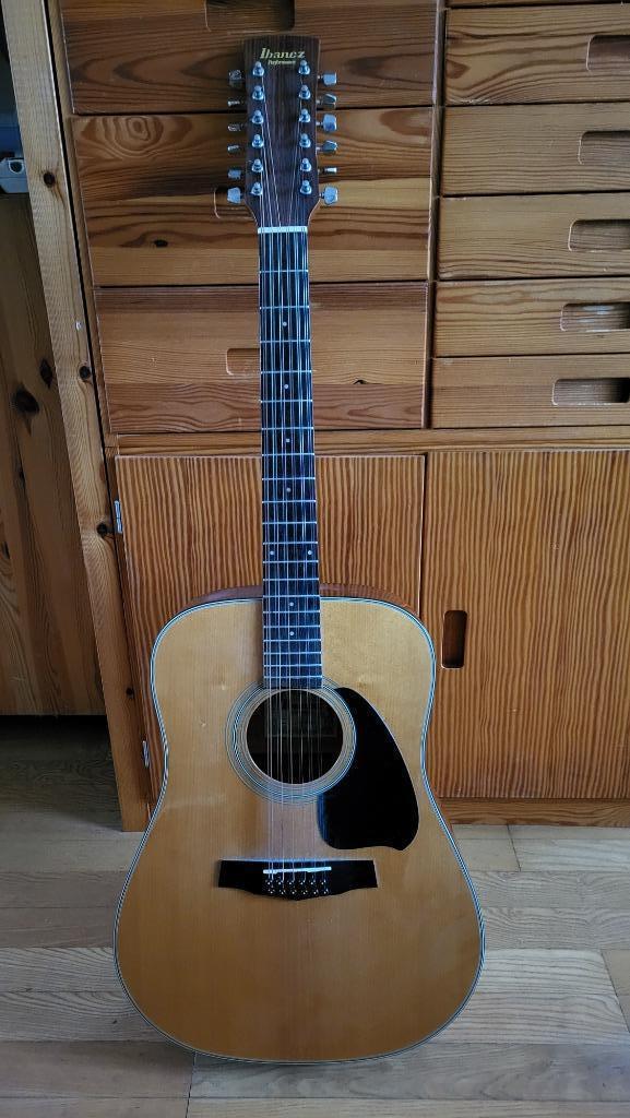 Ibanez PF 10-12 akoestische gitaar, Muziek en Instrumenten, Snaarinstrumenten | Gitaren | Akoestisch, Zo goed als nieuw, Western- of Steelstringgitaar