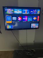 55 inch Smart TV met muurbevestiging + org.poten, 50 Hz, Ophalen of Verzenden, 100 cm of meer, 4k (UHD)