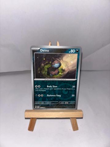 Pokemon Deino 065/086 reverse holo white flare beschikbaar voor biedingen