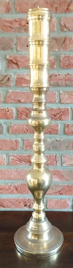 antieke kerk kandelaar, volgnr 78, Ophalen of Verzenden, Koper of Brons