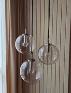 3x glashütte Limburg hanglamp vintage 1970, Ophalen, 2j.brabant@gmail.com, 2j, Minder dan 50 cm