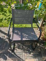 4 degelijke tuinstoelen, Ophalen, Zo goed als nieuw