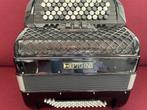 Z.g.a.n. Pigini Studio B2 Convertor accordeon . 72 bas ., 72-bas, Zo goed als nieuw, Met riemen, Toetsaccordeon