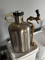 Ukeg Growler met tapkraan - Biertap, Ophalen of Verzenden, Gebruikt