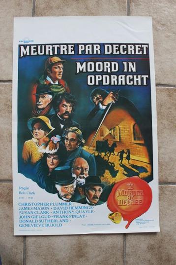 filmaffiche Murder By Decree 1979 James Mason filmposter beschikbaar voor biedingen