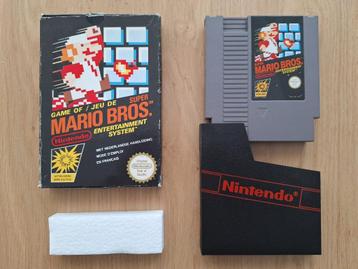 Super Mario (doos + cart) - NES beschikbaar voor biedingen