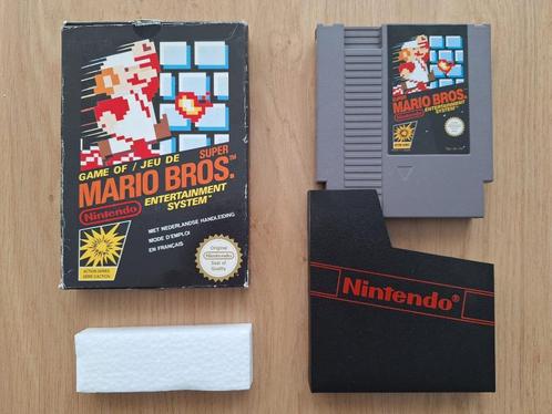 Super Mario (doos + cart) - NES, Spelcomputers en Games, Games | Nintendo NES, Zo goed als nieuw, 1 speler, Vanaf 3 jaar, Ophalen of Verzenden