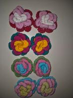 Gehaakte Bloemen - Set van 8, Ophalen of Verzenden