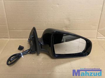 AUDI A6 C6 Zwart L49B RECHTS spiegel buiten 2004-2011 beschikbaar voor biedingen