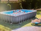 Intex zwembad 732x366x132cm incl filterpomp & accessoires, 300 cm of meer, Zo goed als nieuw, Rechthoekig, Ophalen