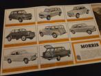 Brochure Morris 1966 oa 850 & Minor, Ophalen of Verzenden, Zo goed als nieuw, Overige merken