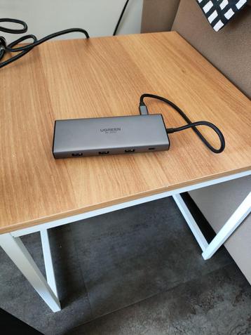 UGREEN revodok 8 in 1 USB C Docking Station 2x HDMI beschikbaar voor biedingen