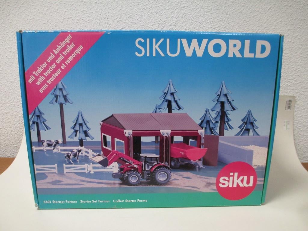 Siku World Farmer Starter-set 5601 Siku 1/50, Ophalen of Verzenden, Nieuw, Hijskraan, Tractor of Landbouw, SIKU