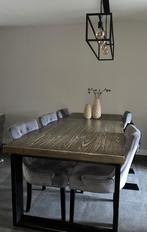 Eettafel, Huis en Inrichting, Tafels | Eettafels, Ophalen, Gebruikt, 200 cm of meer, 50 tot 100 cm