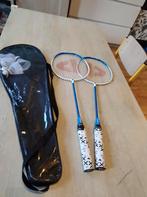 Badminton Rackets Donnay + Tas, Sport en Fitness, Badminton, Donnay, Onbekend, Ophalen of Verzenden, Zo goed als nieuw