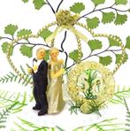 Zeer grappige gouden jubileum taarttopper., Hobby en Vrije tijd, Ophalen of Verzenden, Nieuw, Versiering, Geboorte of Huwelijk