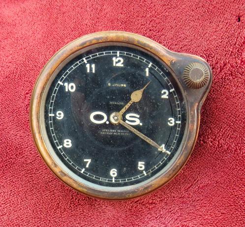O.S. Ateliers Seignol dashbord klok. Vooroorlogs., Auto-onderdelen, Dashboard en Schakelaars, Oldtimer onderdelen, Gebruikt, Ophalen of Verzenden