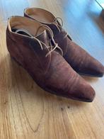 Bruine Lederen Veterschoenen - Maat 43, Ophalen of Verzenden, Gedragen, Bruin, Veterschoenen