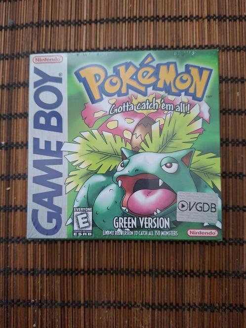 game boy , pokemon green version   usa vgdb zegel zeldzaam, Spelcomputers en Games, Games | Nintendo Game Boy, Nieuw, Avontuur en Actie