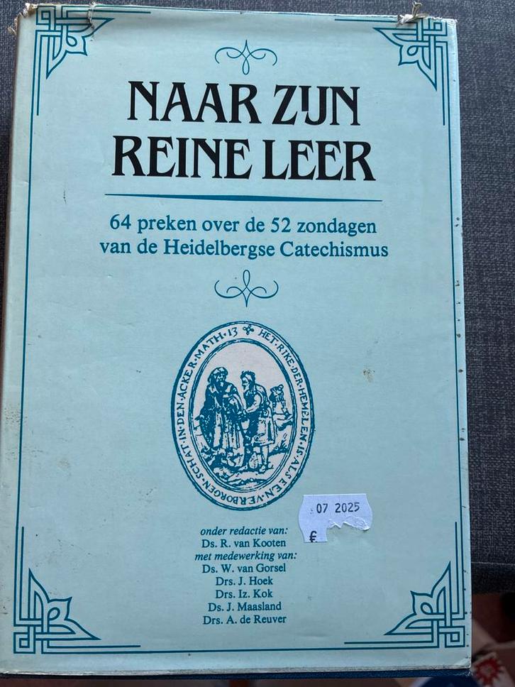 Naar Zijn Reine Leer - Heidelbergse Catechismus, Boeken, Godsdienst en Theologie, Gelezen, Christendom | Protestants, Ophalen of Verzenden