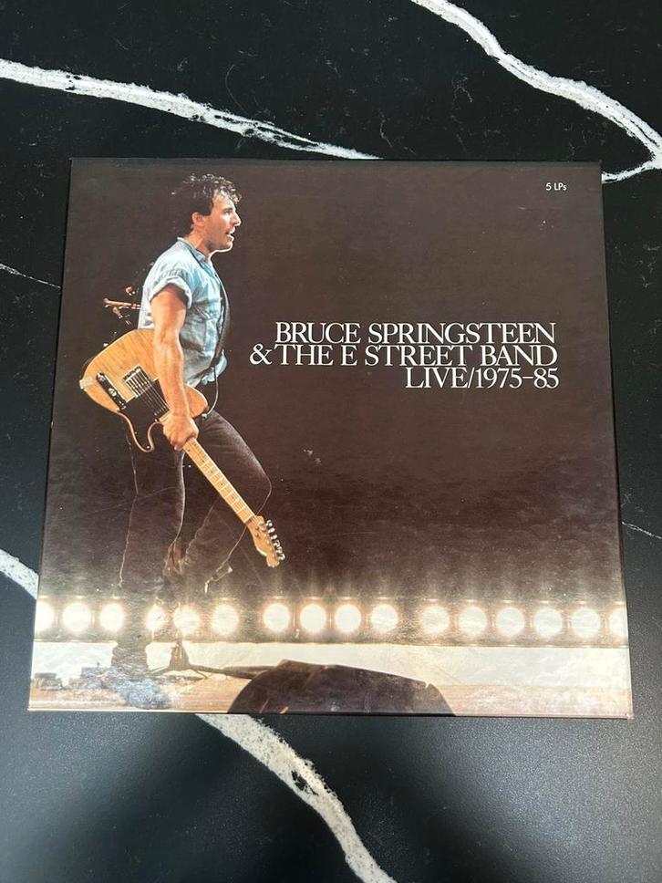 Bruce Springsteen: 5LP box, originele persing, Cd's en Dvd's, Vinyl | Rock, Gebruikt, Poprock, 12 inch, Ophalen of Verzenden