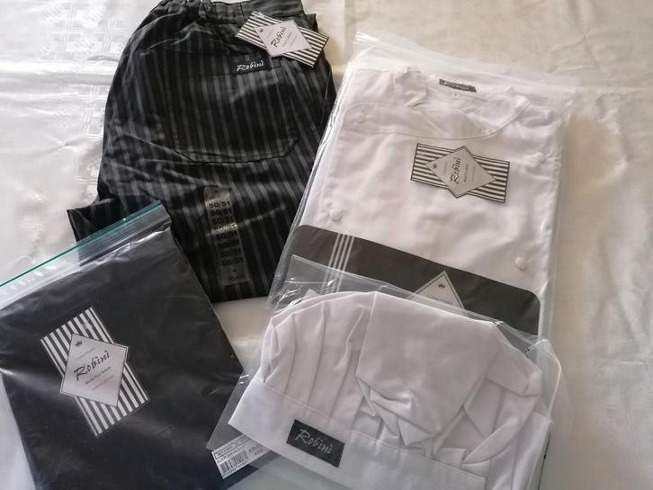 Robini kokskleding (complete set), Kleding | Dames, Overige Dameskleding, Zo goed als nieuw, Ophalen of Verzenden