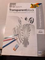 A3 vellen transparant voor overtekenen, Hobby en Vrije tijd, Tekenen, Ophalen of Verzenden, Zo goed als nieuw