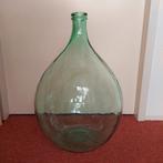 Grote Gistfles Glas Groen, Ophalen, 50 tot 75 cm, Groen, Glas