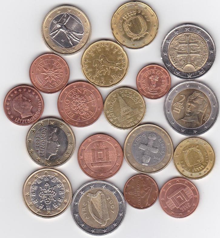 Lijst met losse euromunten om verzameling compleet te maken, Postzegels en Munten, Munten | Europa | Euromunten, Losse munt, Overige waardes