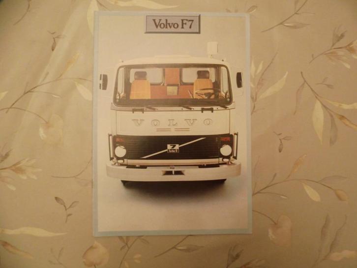 Volvo F7, 1978, Boeken, Auto's | Folders en Tijdschriften, Zo goed als nieuw, Volvo, Verzenden