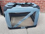 Vouwbare hondentransportbox /Bench Lassie L - Grijs 50x70x52, Ophalen of Verzenden, Nieuw