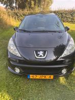 Peugeot 207 1.4 VTI 16V 5DRS 2009 Zwart, Auto's, Voorwielaandrijving, 1145 kg, Zwart, Origineel Nederlands