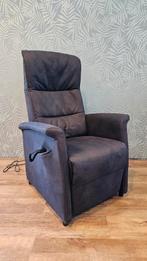 Sta op stoel /fauteuil microvezel bruin Zitgemak joure, Ophalen of Verzenden, Zo goed als nieuw, 75 tot 100 cm, Leer