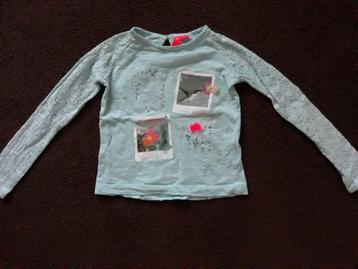 Zgan shirt met kanten mouwen maat 98/104 beschikbaar voor biedingen