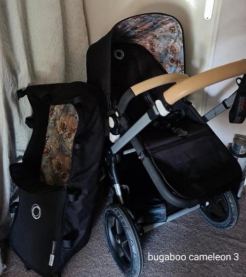 Prachtige bugaboo, Kinderen en Baby's, Kinderwagens en Combinaties, Zo goed als nieuw, Combiwagen, Bugaboo, Met reiswieg, Verstelbare duwstang