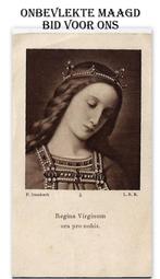 Pr100 prentje onbevlekte maagd, Verzamelen, Ophalen of Verzenden, Zo goed als nieuw