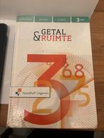 Getal & Ruimte Wiskunde 3 VWO - 12e editie, Boeken, Ophalen of Verzenden, Gelezen, VWO, Wiskunde A