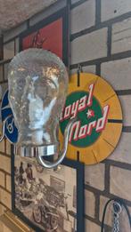 Unieke Lamp in de vorm van een hoofd, Ophalen, Gebruikt, Glas, Modern