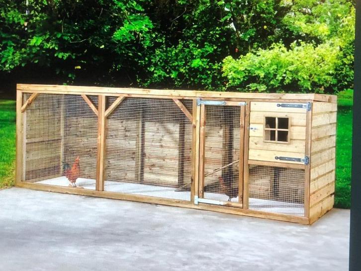 konijnenhok Binky - bouwpakket, Dieren en Toebehoren, Knaagdieren en Konijnen | Hokken en Kooien, Nieuw, Hok, 90 cm of meer, 110 cm of meer