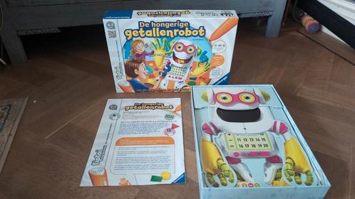 Tiptoi - De hongerige getallenrobot - 4 tot 7 jaar, Kinderen en Baby's, Speelgoed | Educatief en Creatief, Zo goed als nieuw, Rekenen