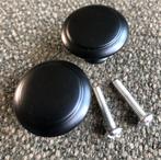 Zwarte ronde kastknoppen *nieuw* 1-25st, Ophalen of Verzenden, Nieuw, Binnen