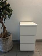 Witte Naia ladekast van Leen Bakker, Huis en Inrichting, Kasten | Ladekasten, Ophalen, Zo goed als nieuw, 3 of 4 laden, Minder dan 100 cm