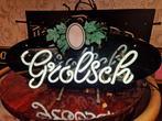Grolsch Neon lichtreclame, Verzamelen, Biermerken, Ophalen, Reclamebord, Plaat of Schild, Grolsch