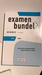 havo examenbundel Management & Organisatie 2018/2019, HAVO, Ophalen of Verzenden, Zo goed als nieuw, Bedrijfseconomie of M&O