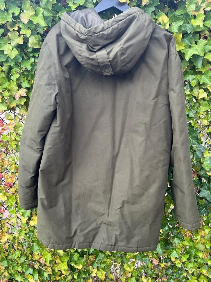 DcShoes winterjas €30, Kleding | Heren, Jassen | Winter, Gedragen, Maat 52/54 (L), Groen, Ophalen of Verzenden