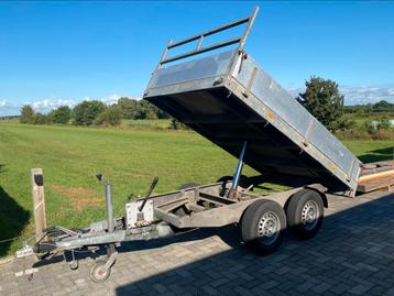 Hapert handkipper plateauwagen aanhanger 275x156cm 2000KG beschikbaar voor biedingen