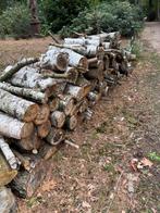 Haardhout grenen haardhout berk kachelhout, Tuin en Terras, Haardhout, 3 tot 6 m³, Ophalen, Berkenhout, Stammen