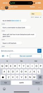 Oplichter walibi tickets m bashalo nl53snsb8840604812, Tickets en Kaartjes, Eén persoon, 3 overnachtingen of meer