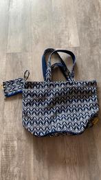 Strandtas Mycha Ibiza, Ophalen of Verzenden, Zo goed als nieuw, Blauw, Overige typen